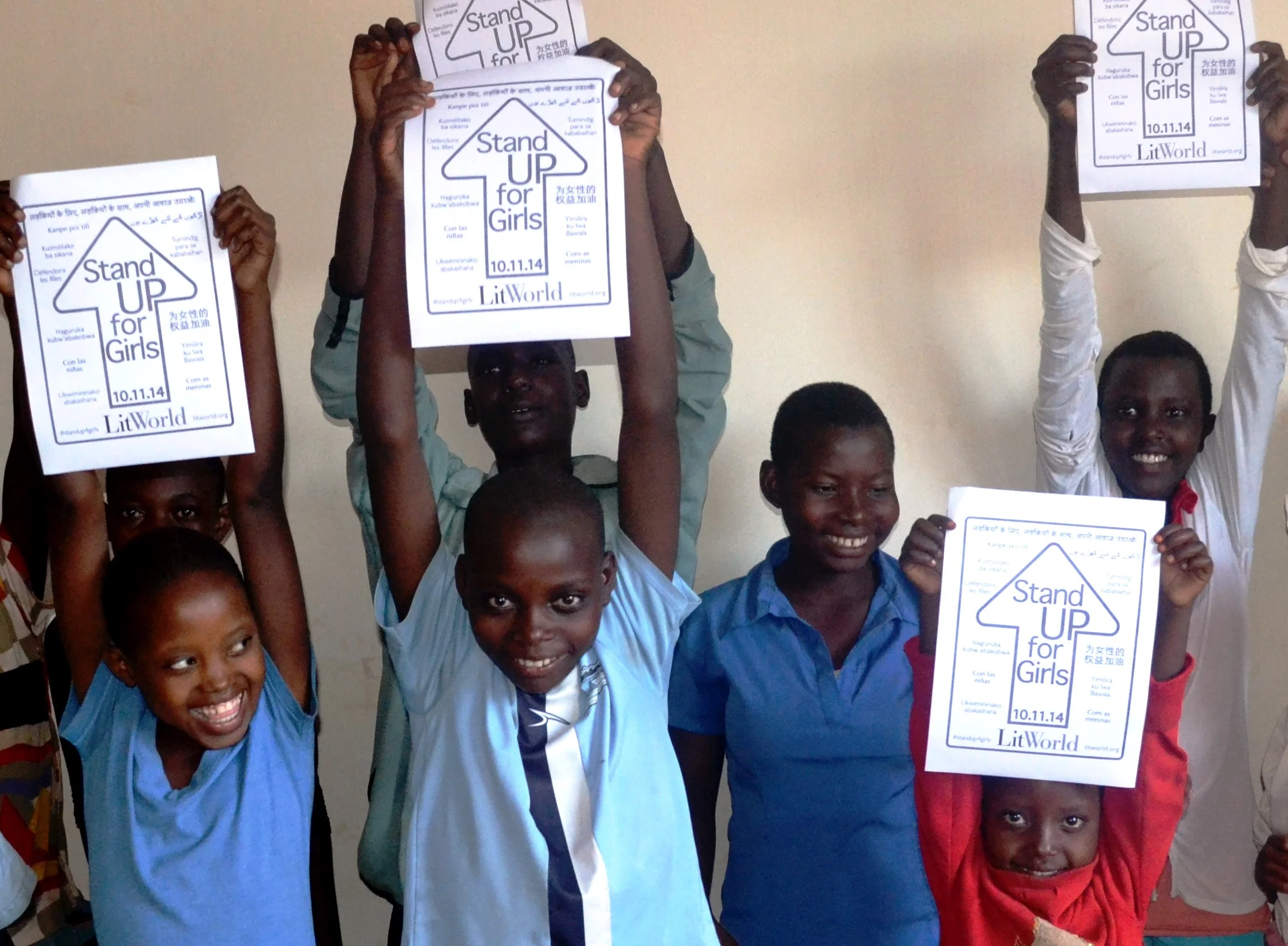 Join LitWorld's Virtual Stand Up for Girls Story Summit