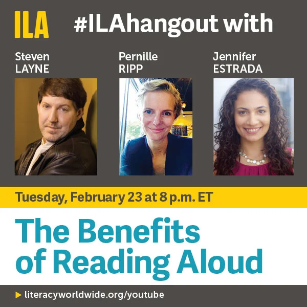 The Benefits of Reading Aloud: Join LitWorld & ILA for an On-Air Hangout
