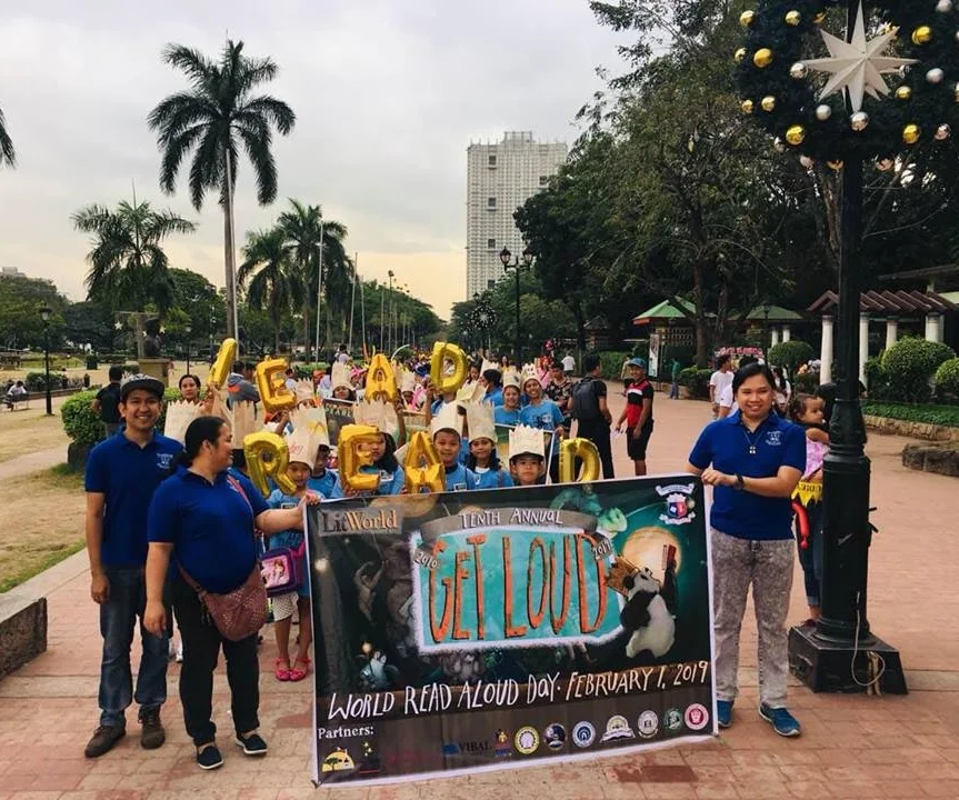 Project PEARLS led and organized this march in Manila on World Read Aloud Day 2019.