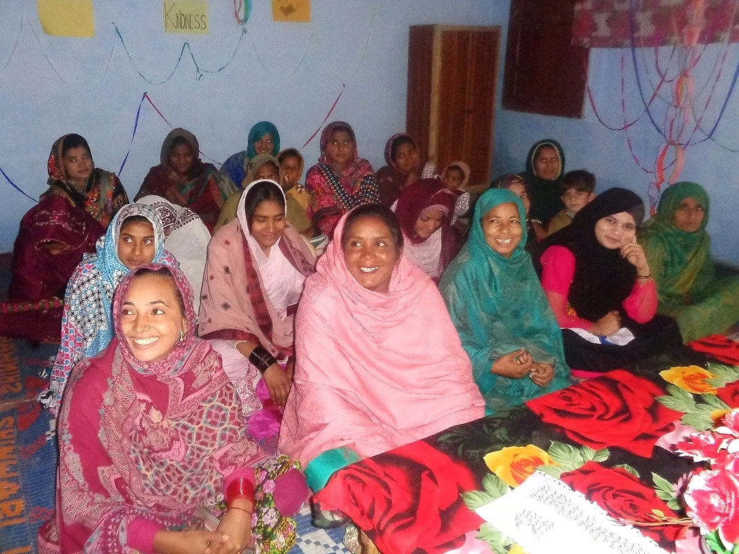 LitMoms enjoy their graduation ceremony