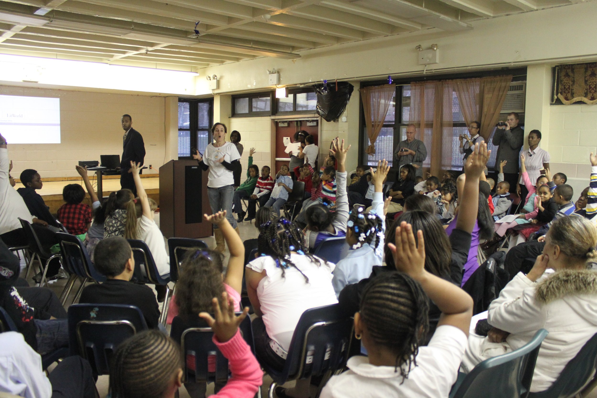  First World Read Aloud Day (2010) 