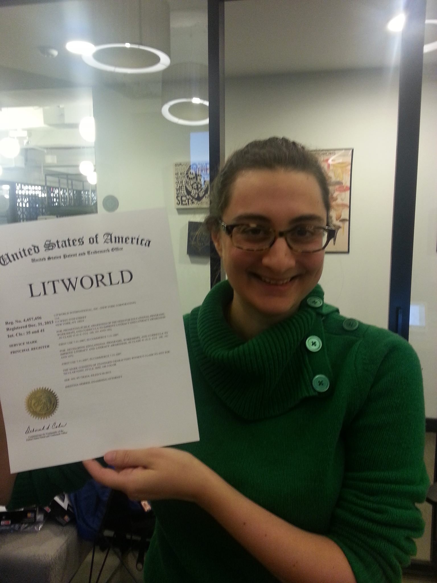  LitWorld receives its official trademark (2014) 