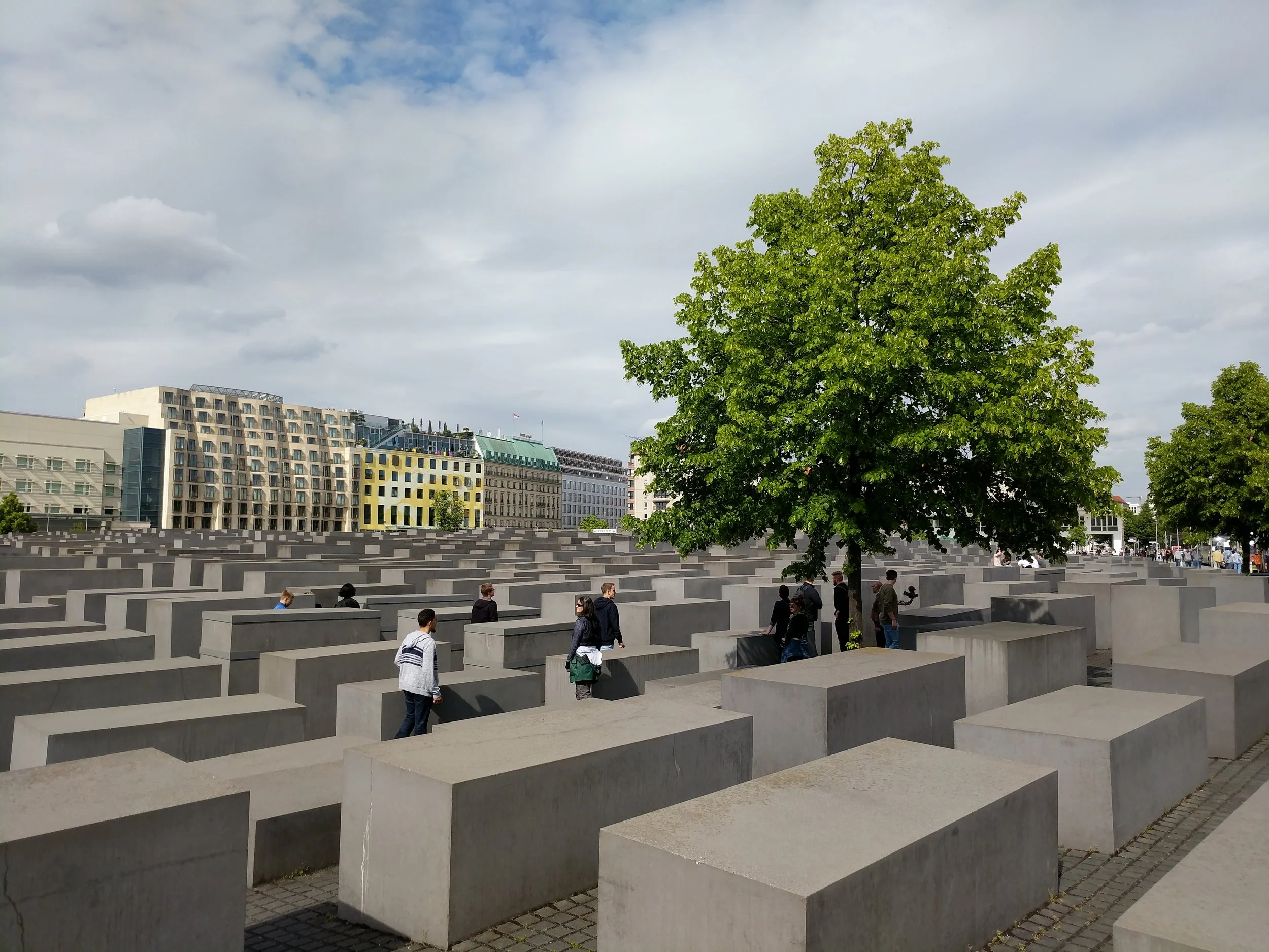 The Memorial to the Murdered Jews of Europe is said to be as much a public space as a memorial, but the way it swallows people up as they descend into its ravines is chillingly similar to my experience at the Jewish Museum.