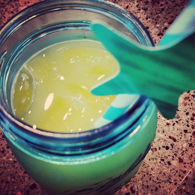 A first for me: Mason Jar Mimosa. #brunch