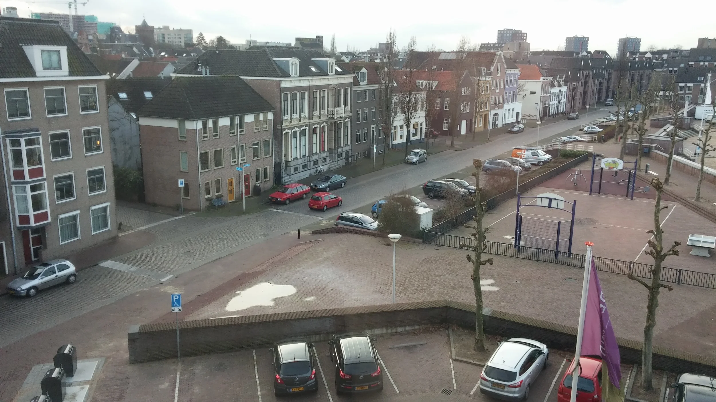 The view from the other side of the apartment