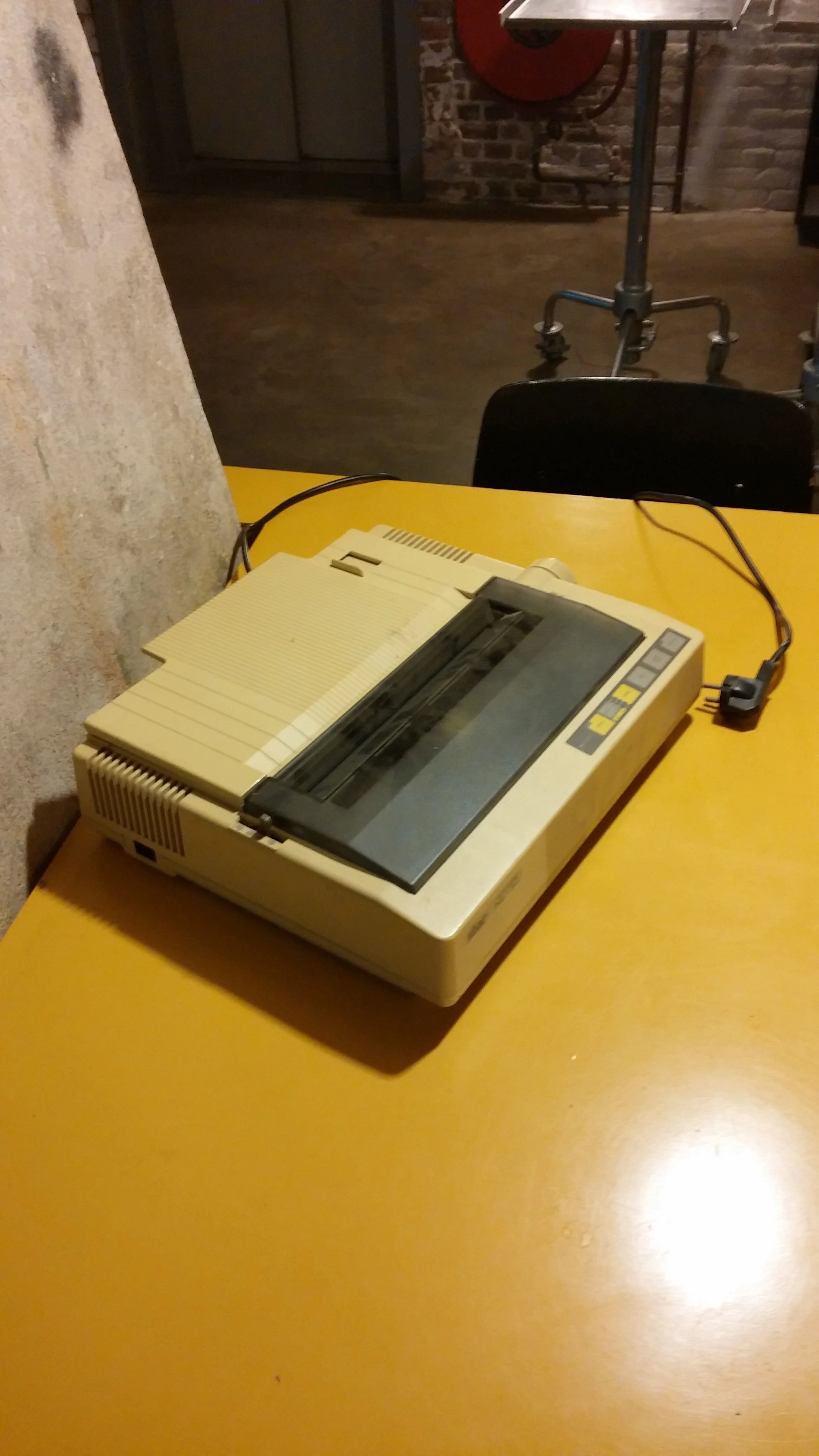 Found this printer in the attic. I think it might be older than me.