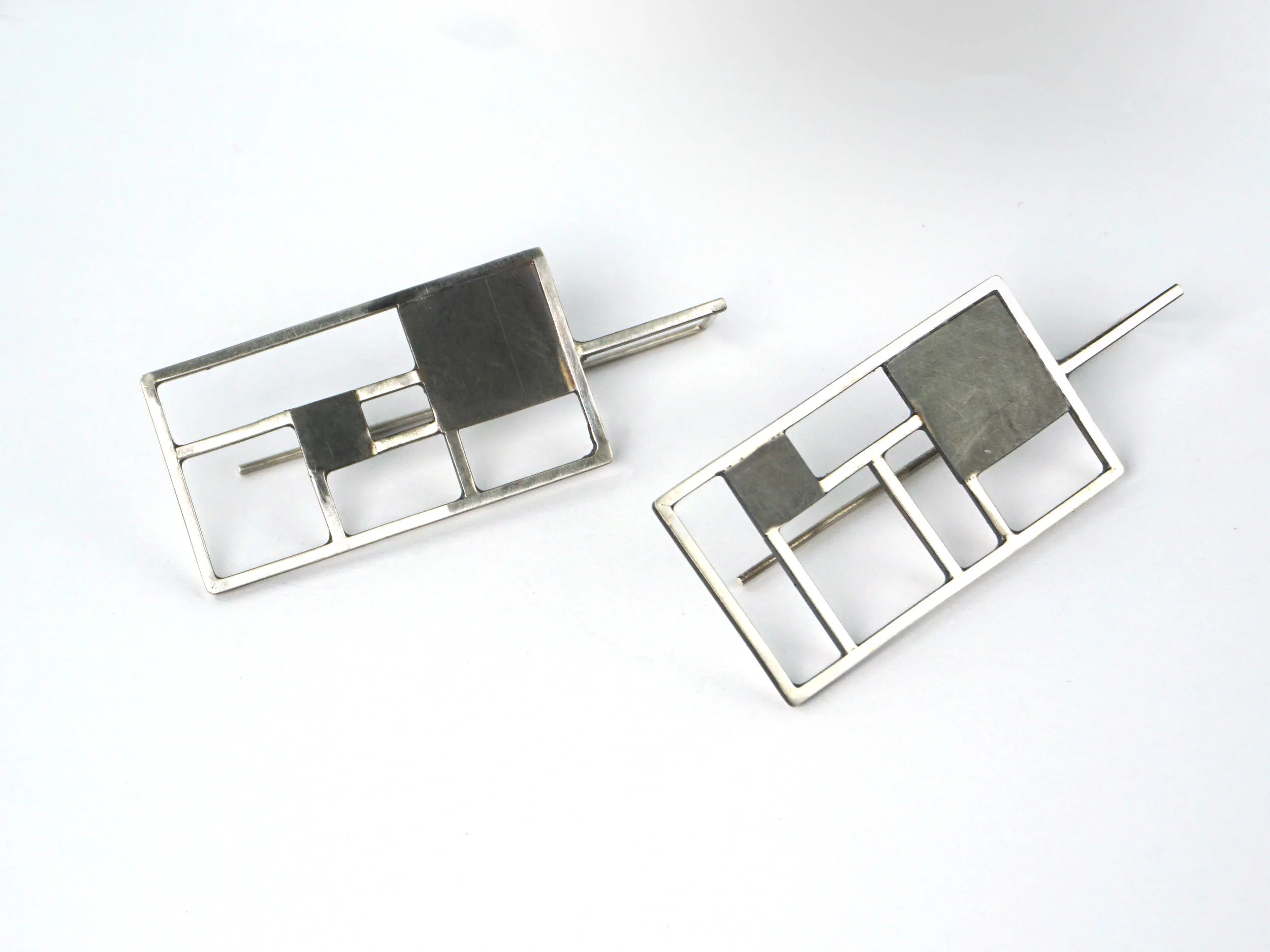 Grid Earrings