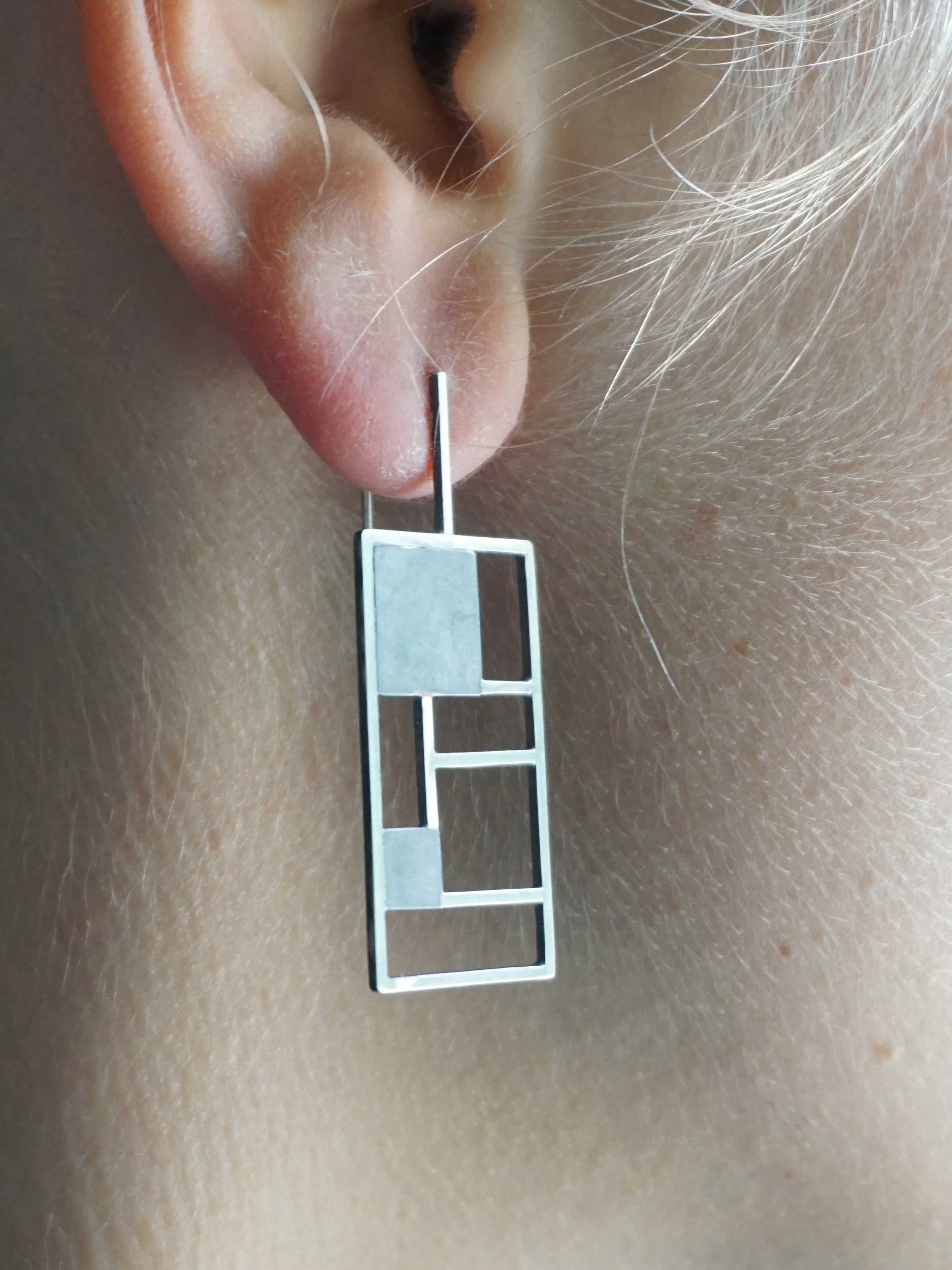 Grid Earrings.