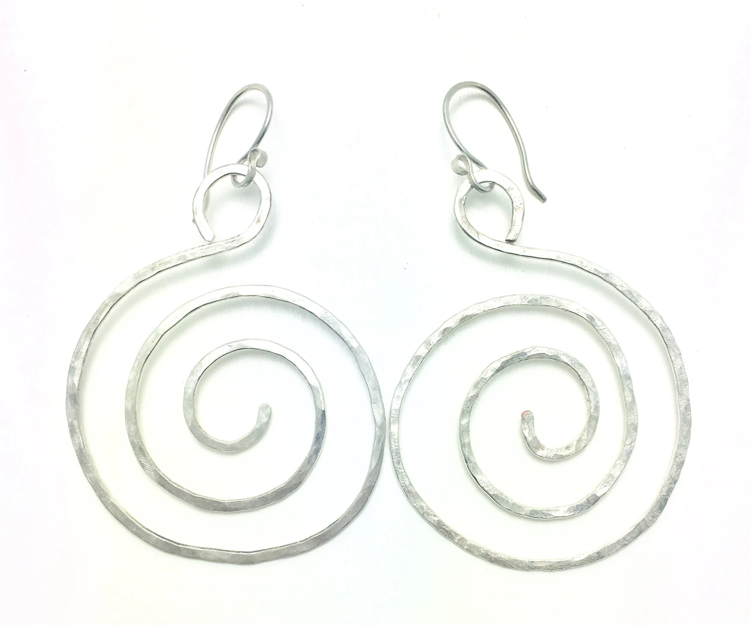 Sterling Silver earring (one had been lost so I recreated it)