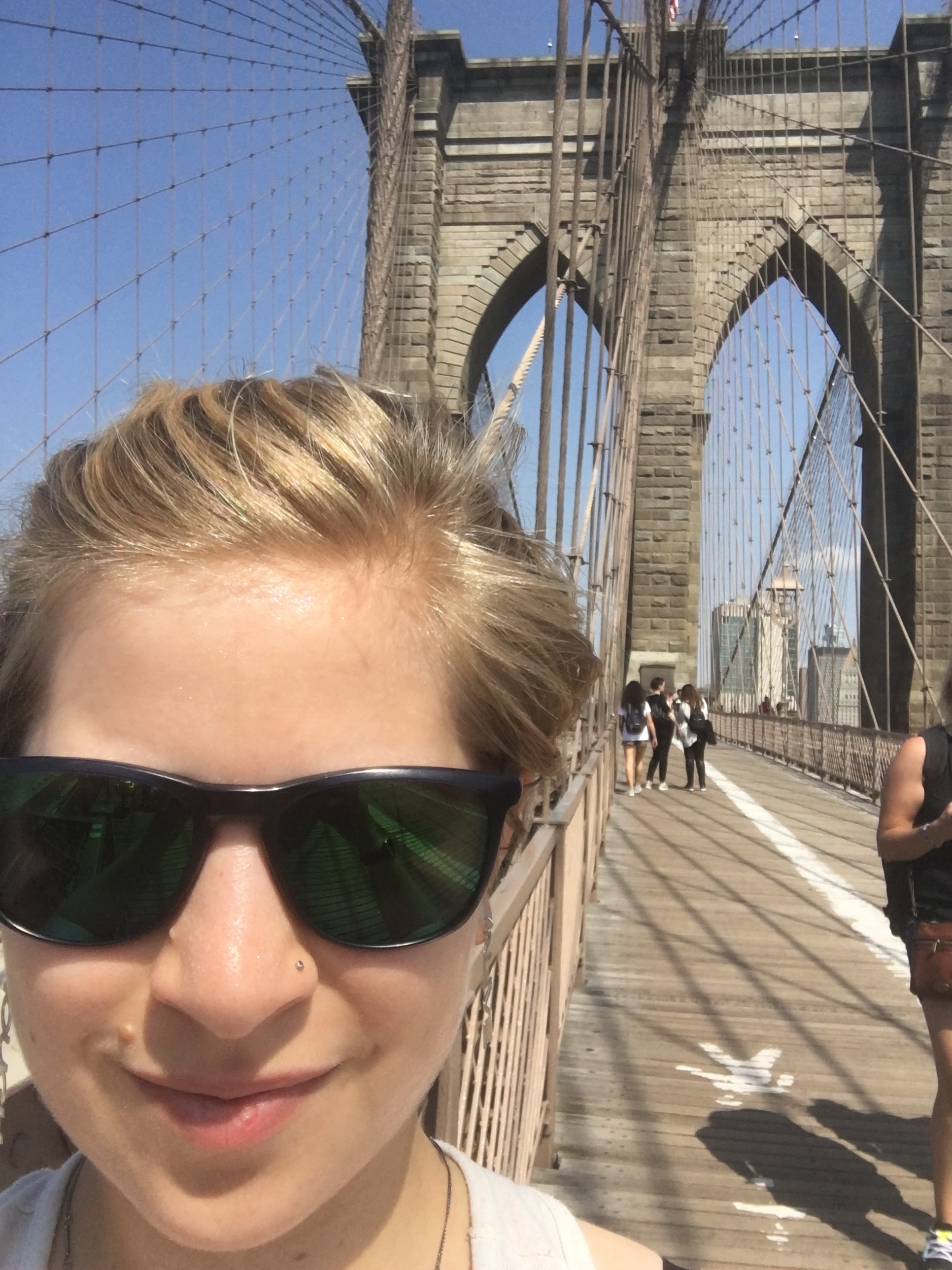 Oh look! Itโs the Brooklyn Bridge