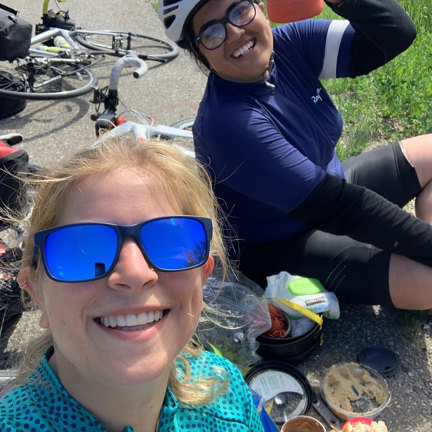 Alaska day 11
Rode from Nenana to Fairbanks!
WE MADE IT!
It was about 55 miles and a ton of hills, but we rode hard and killed it. We stopped to eat lunch by the side of the road and had an amazing view. We looked like models the whole time. Probably