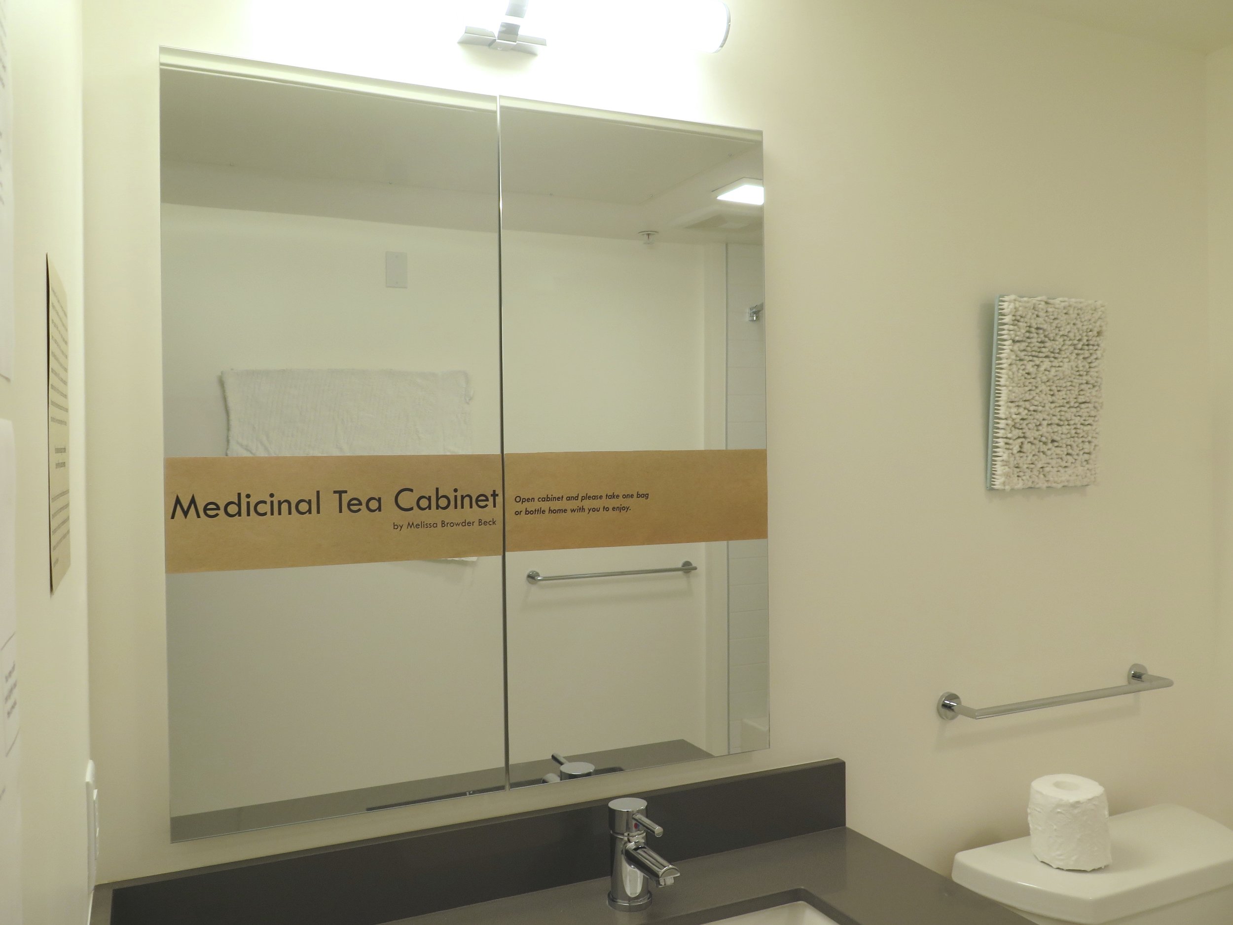 Medicinal Tea Cabinet