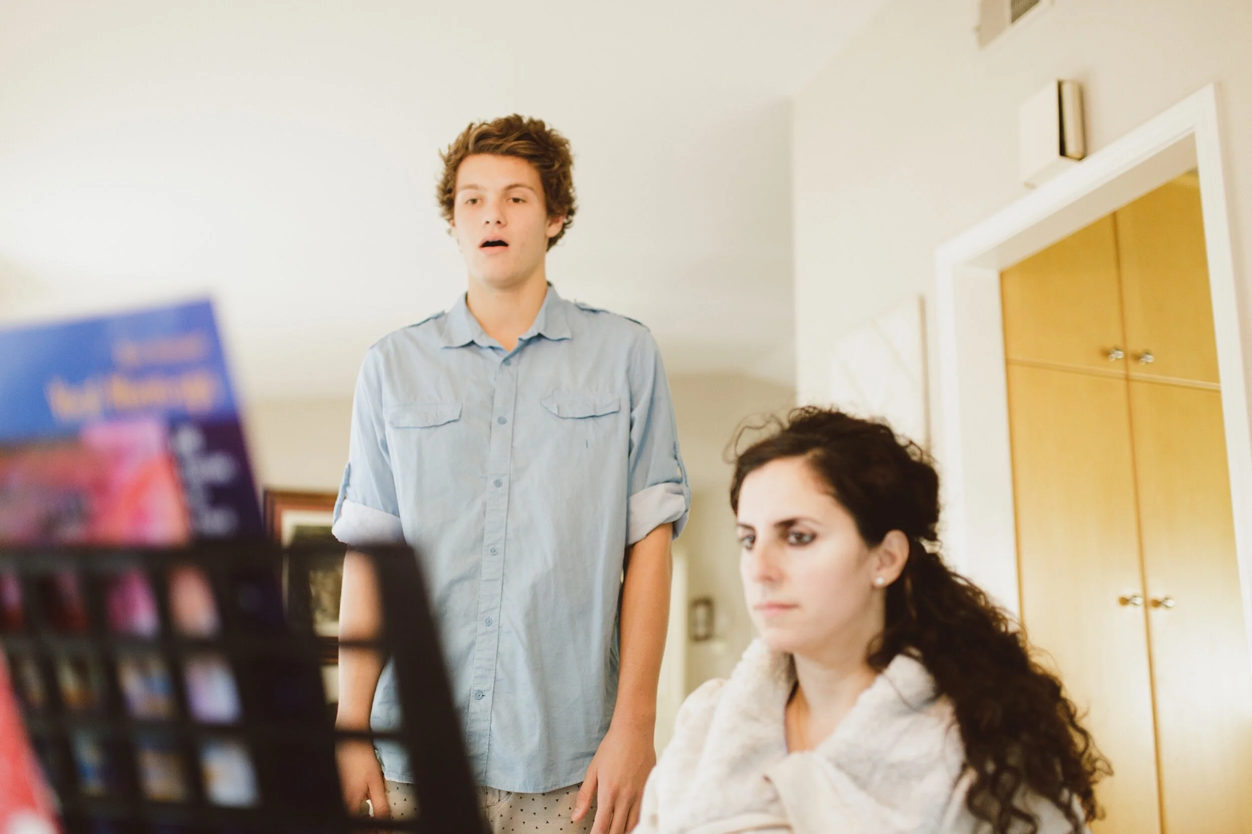 Boy+Taking+Singing+Lesson