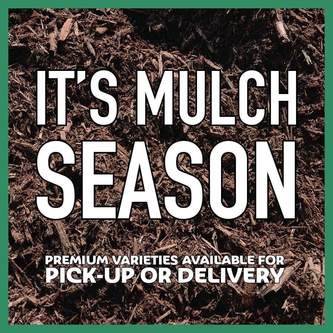 #Spring has spring &amp; we all know what that means... time to get your yard in shape! Stop in or call us to get any one of our premium shredded mulches delivered  today. 

Get it done early, so you can enjoy this rest of this beautiful weekend. ☀️?