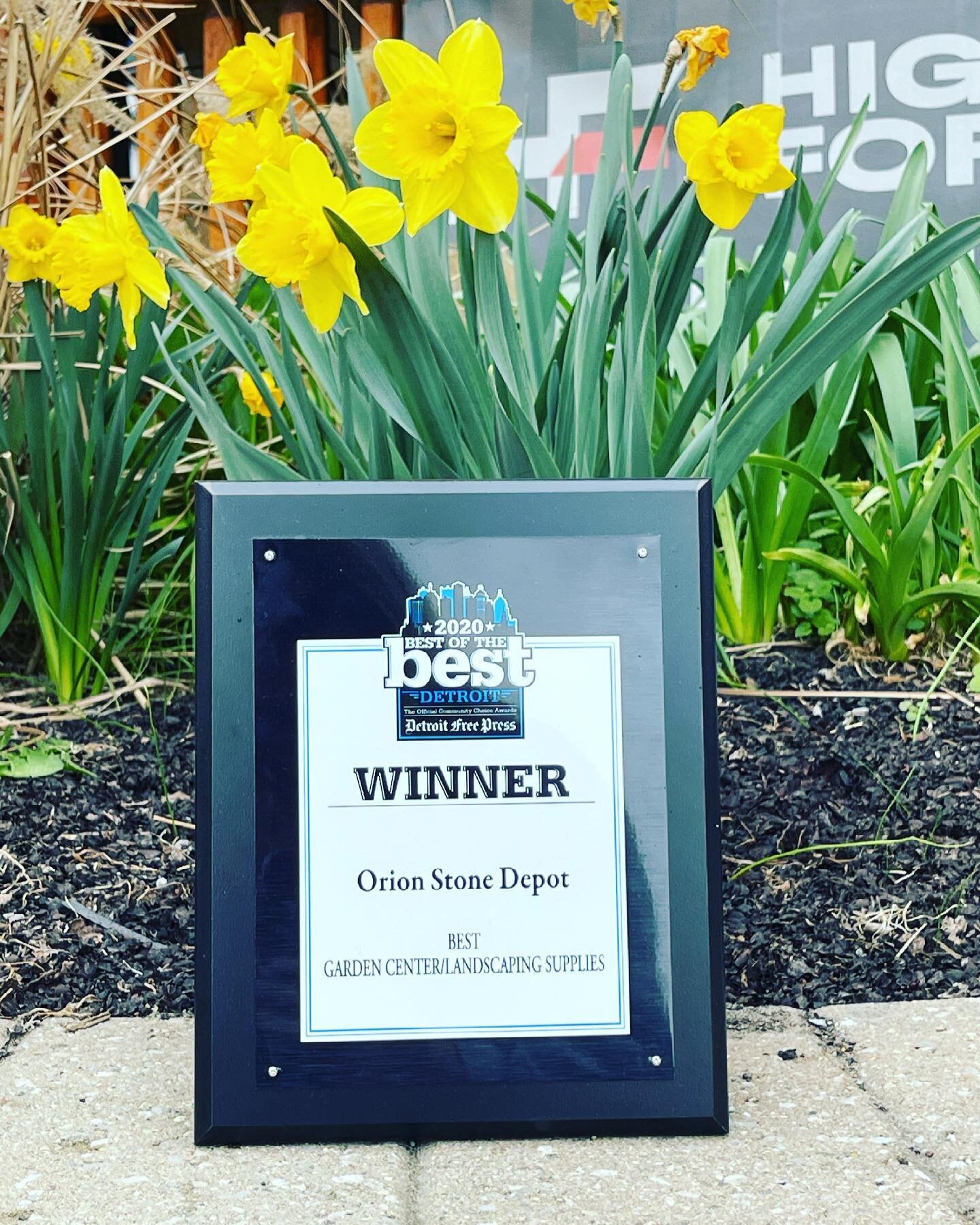 We are pleased to announce that we were voted Best Garden Center &amp; Landscape Supply in Detroit! Thank you to all those who voted and made us #1. An, Thank you for all of your continued support especially during these unsure times. 

#detroitbesto
