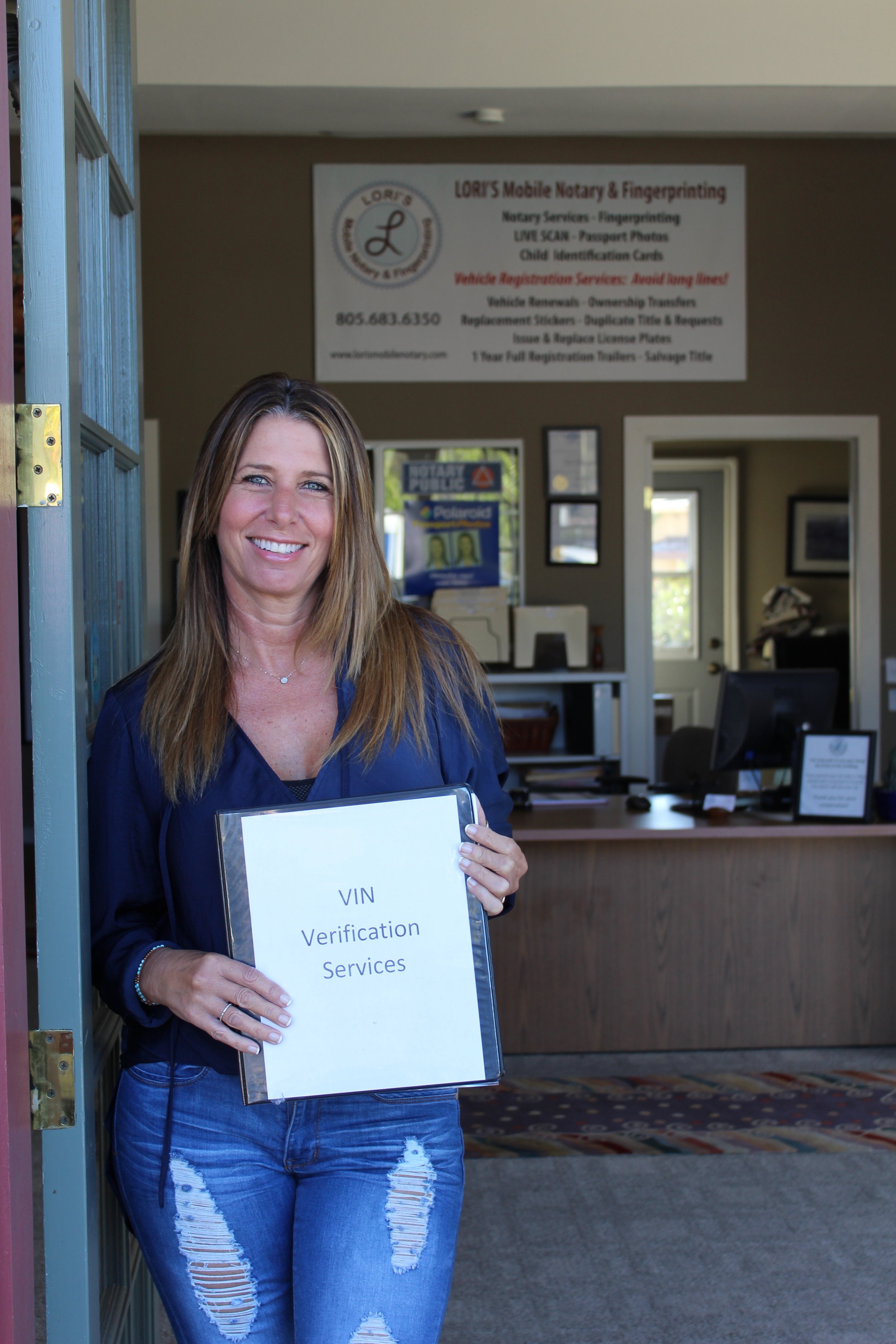 Vin Verification — Lori's Mobile Notary