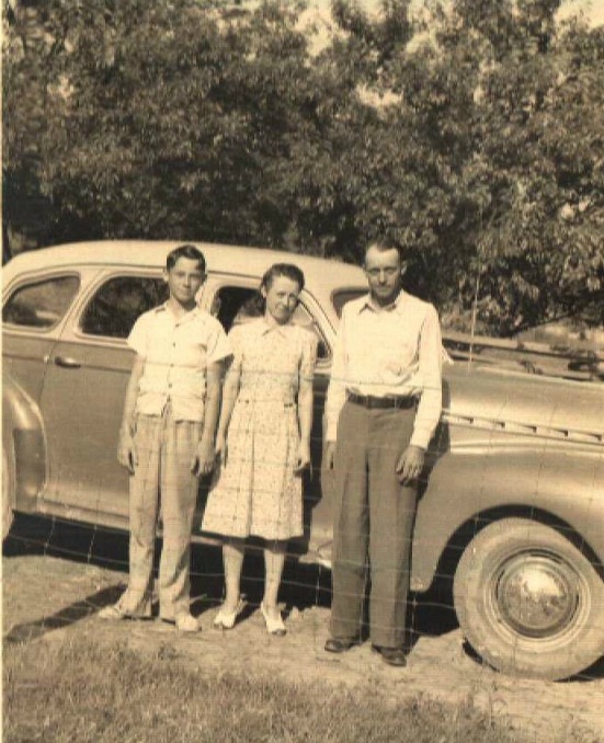 Herman, Delilah and Oliver Stepp Taken just before they left Tennessee
