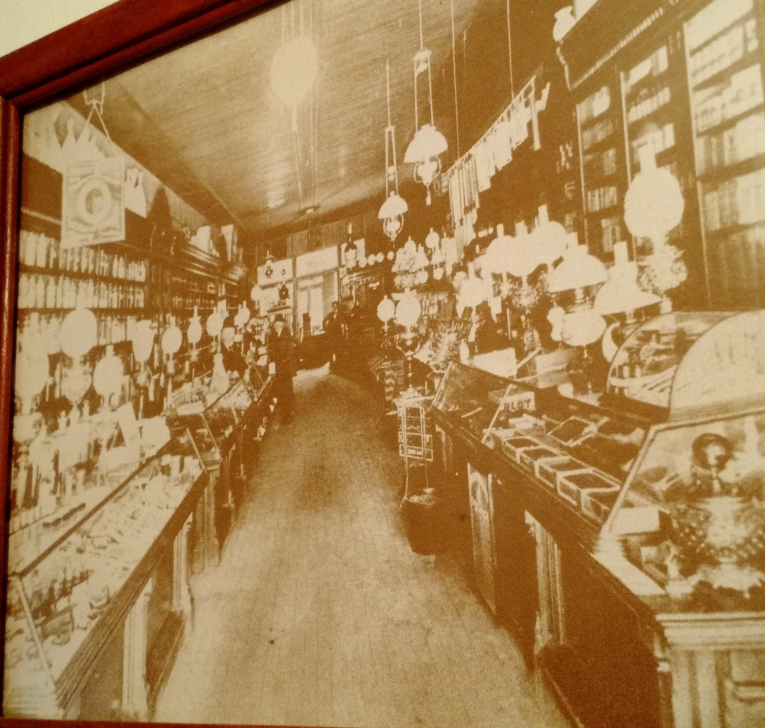 The name of this store is unknown but it's laid out much like our local country stores.