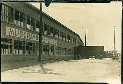 Photo courtesy of Musgrave Pencil Company, www.pencils.net