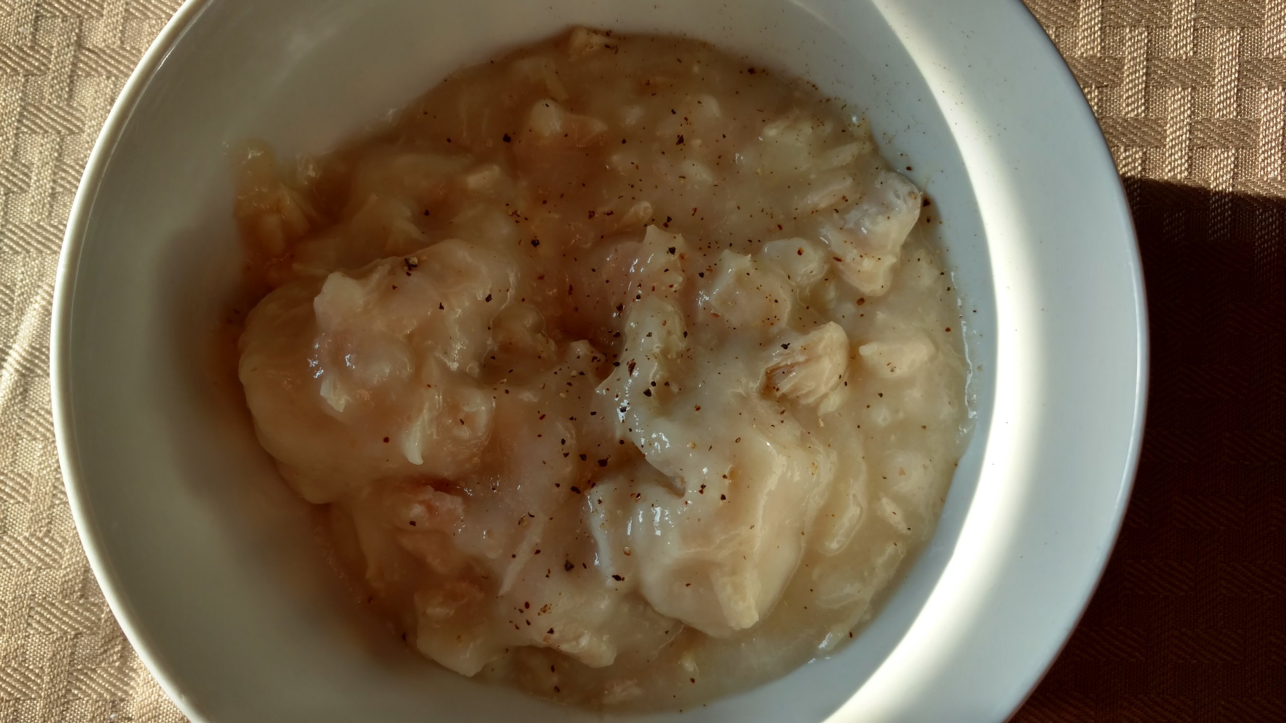 CHICKEN AND DUMPLINGS How can such a comforting food make for such a bland picture?