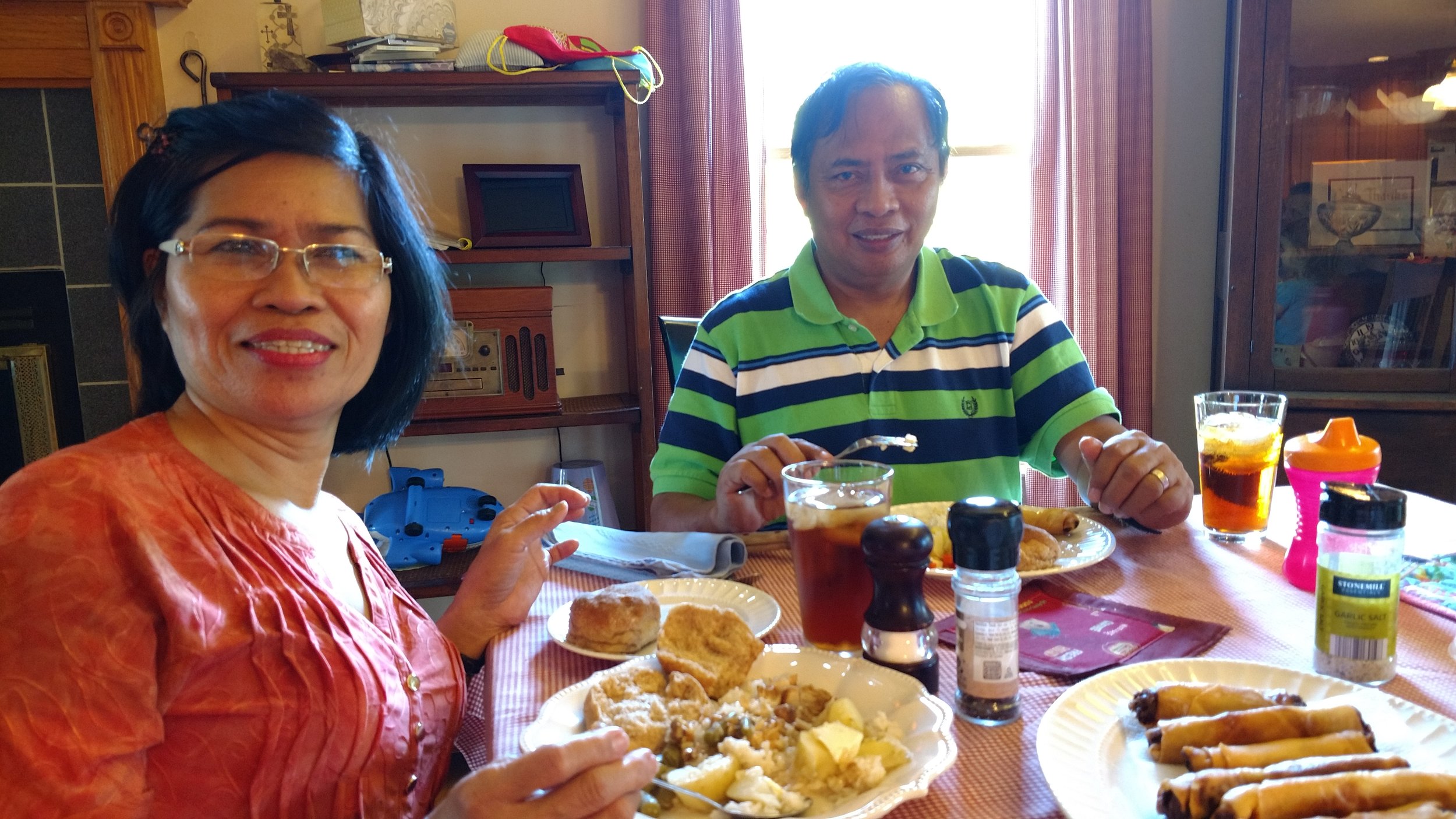 Joy and Ricky Orias