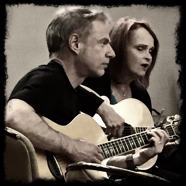 Jeff and Maya sing