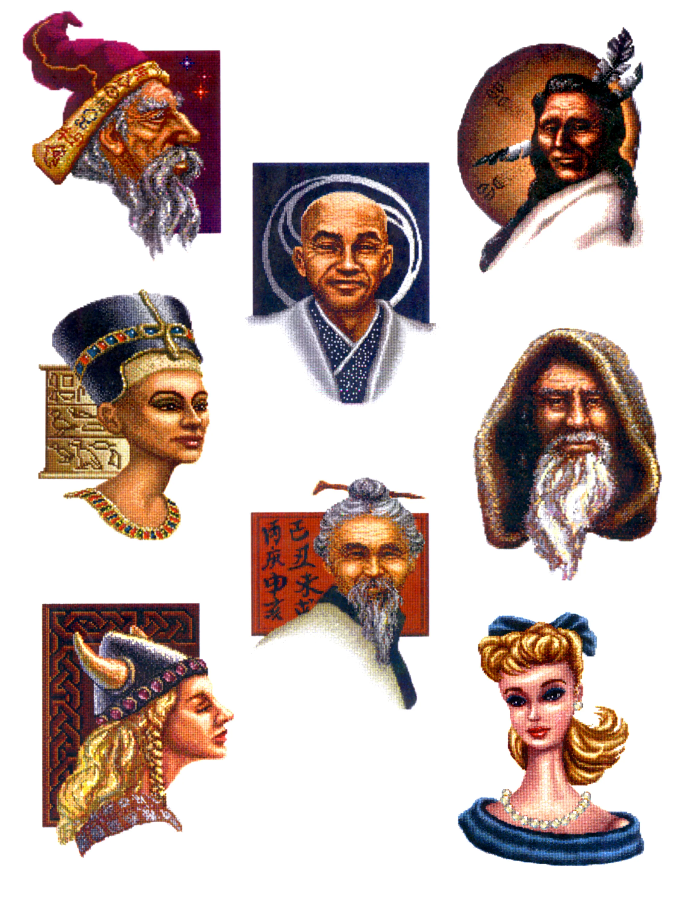 Pixil Art Ishido Heads.jpg