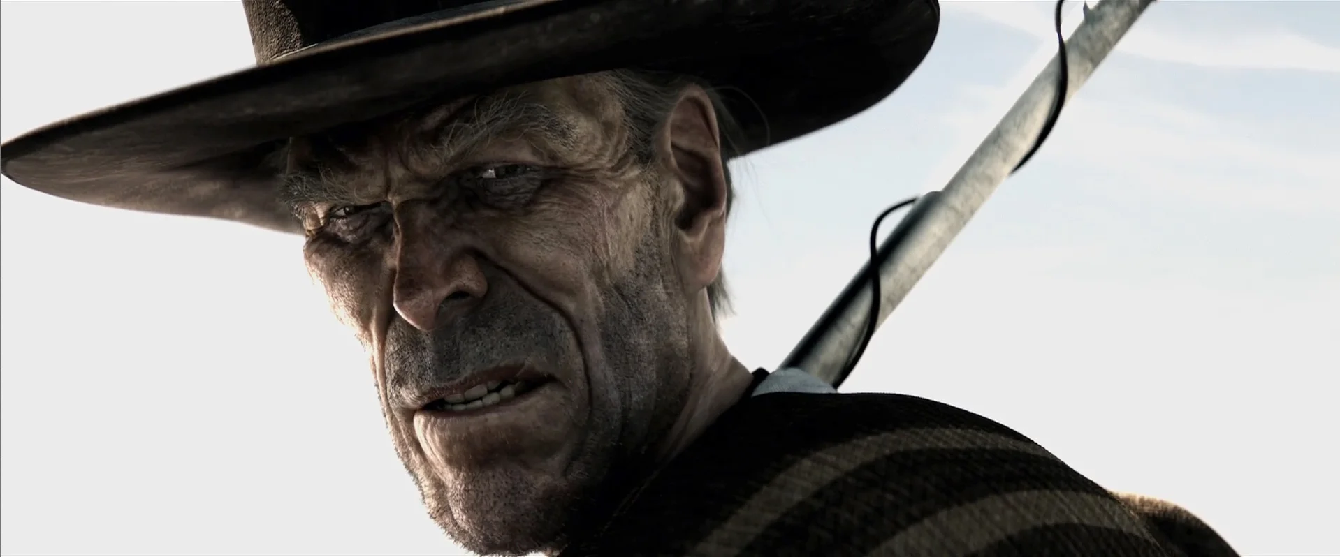 Rango (2011) Property of Nickelodeon and Paramount Pictures Responsible
for painting all maps for Spirit of the West including his clothing and hat. Model and Zbrush by Kris Costa. Lookdev by John Walker.