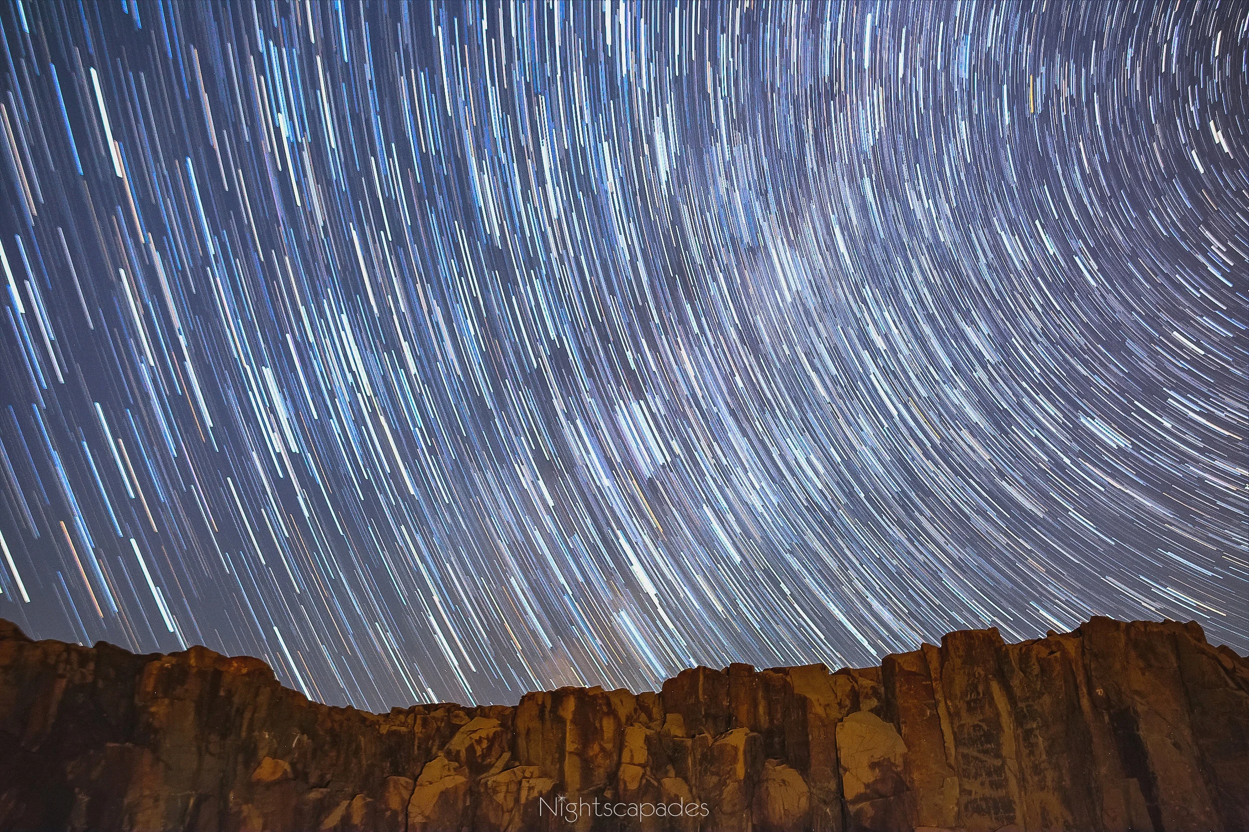 Streaks on the sky