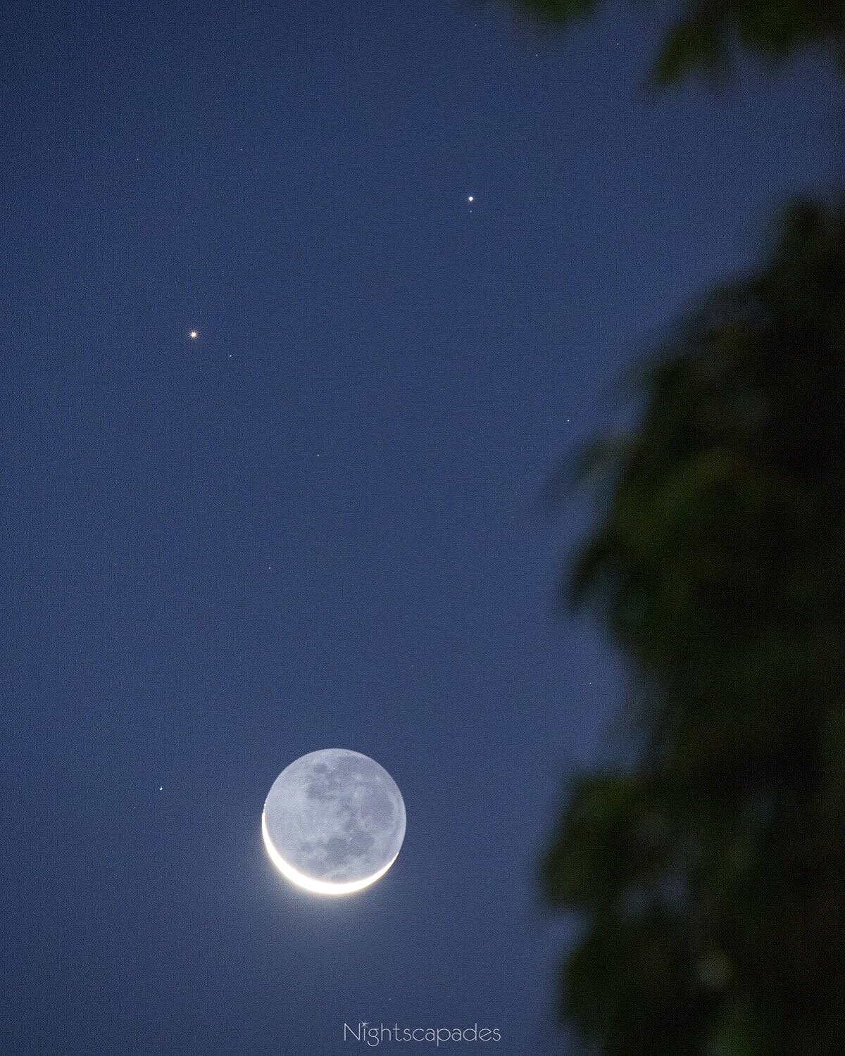 The Moon and Mercury