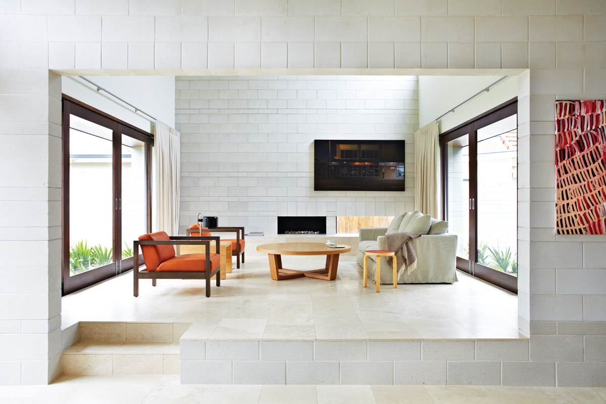 Brisbane living space by Gary Hamer Interior Design