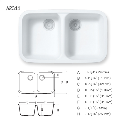 STARON DOUBLE EVEN KITCHEN : A2311