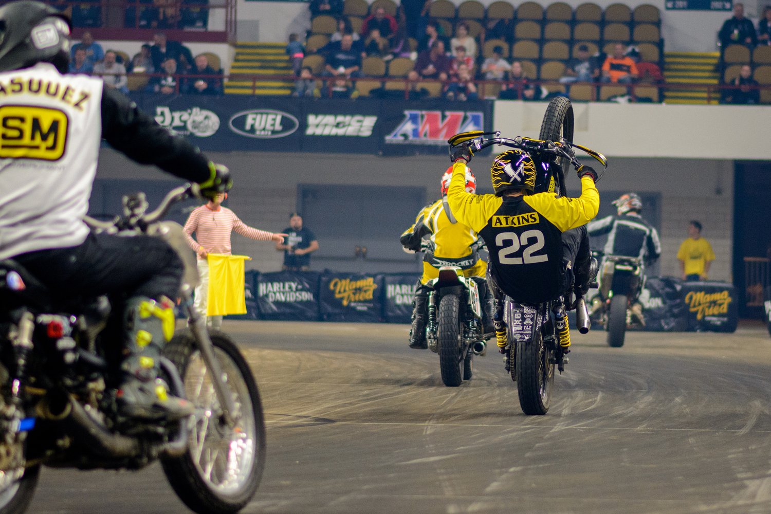 Indoor Flat Track Racing Mama Tried Motorcycle Show