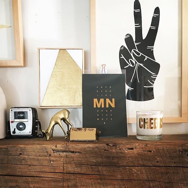 MN, art, print, alphabet, minnesota, golden rule, excelsior