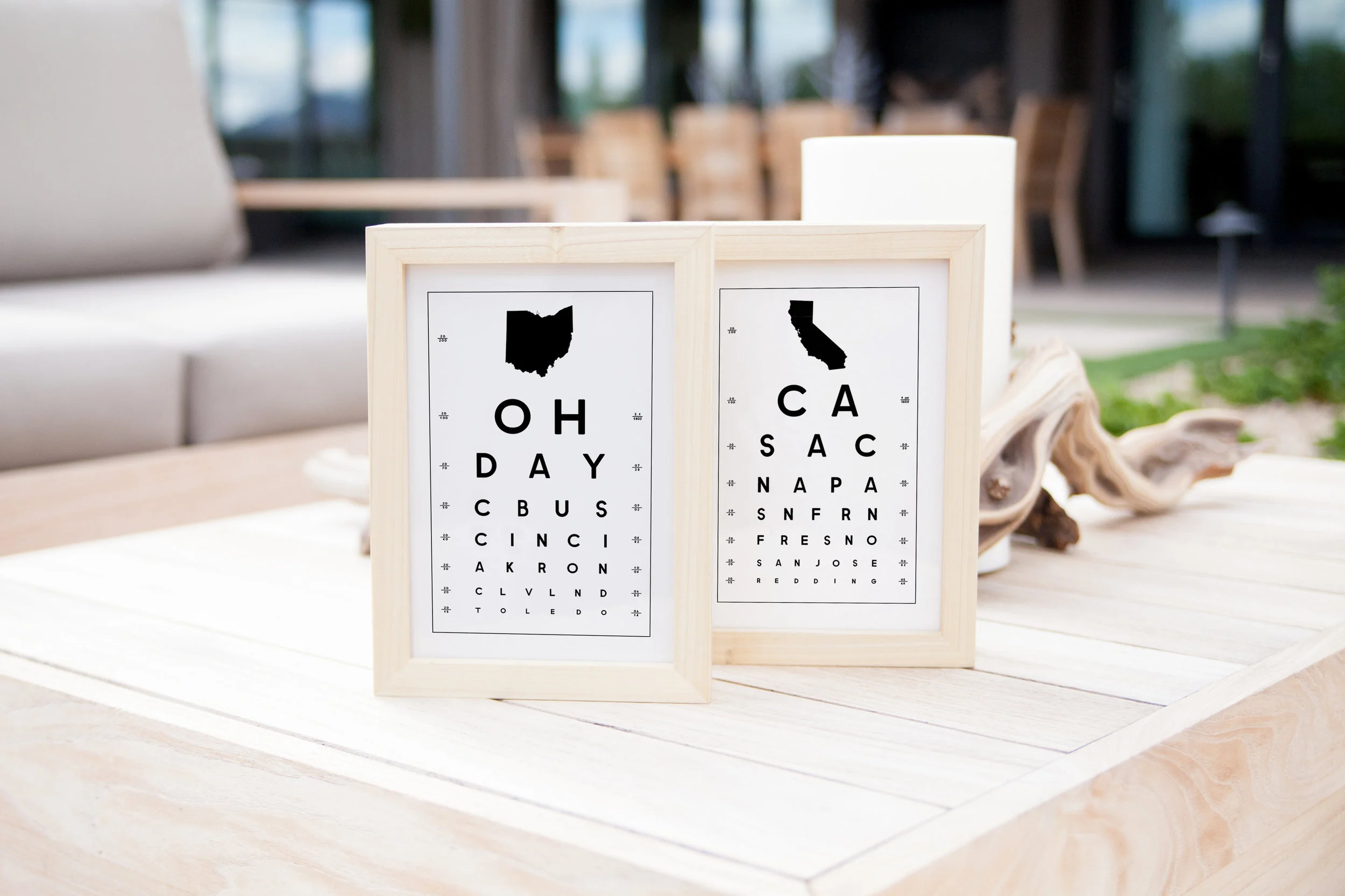 State, art, eye, chart, eyechart, ohio, california