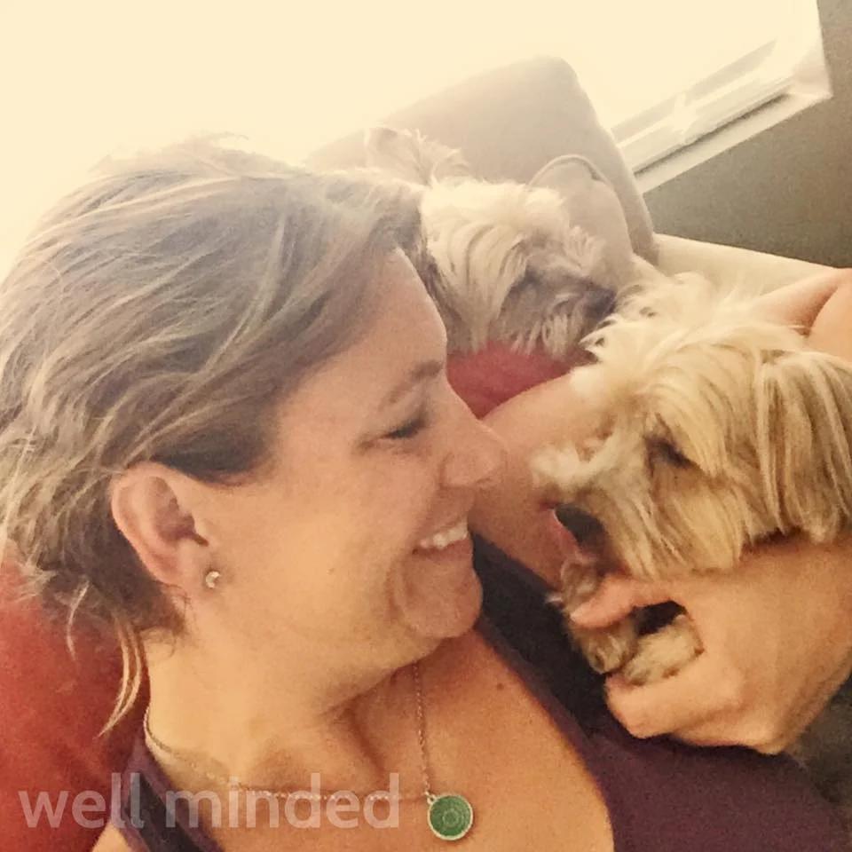 Not the greatest pic, but this really speaks to the love I have for my clients' pets. For me, it's never been about dropping food and heading out. We share moments and we bond, and this captures that happiness I have when I'm hanging out with my best friends.