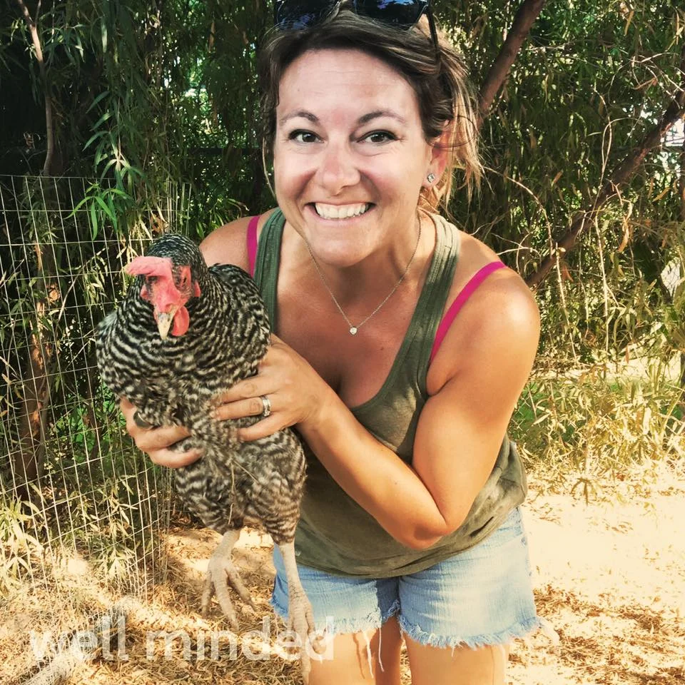 This one's a bit goofy, but that's me and one of my favorite chickens. Most of my clients are dogs and cats, but I have several "alternative pets," and she's one of my faves. She gives me shit sometimes, but she also lets me pick her up and cuddle her. Bonding with animals who are a bit of a challenge is so rewarding. We're solid. Happy!