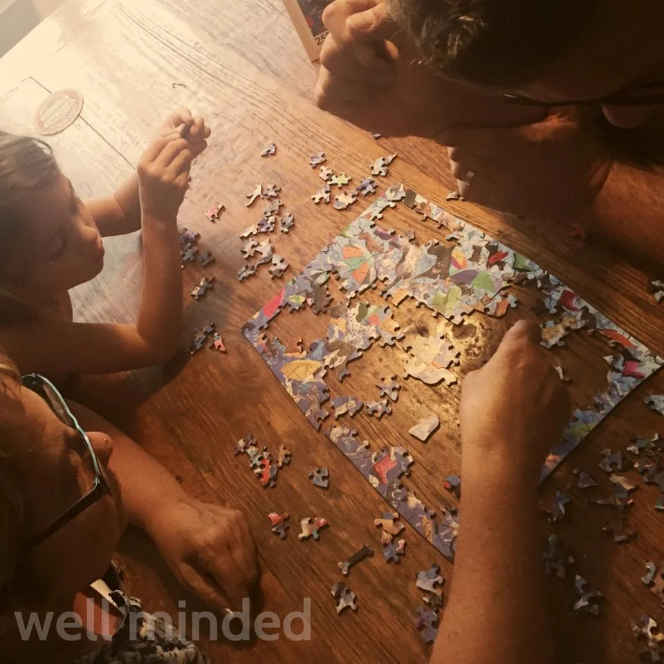 The whole family got in on the action.