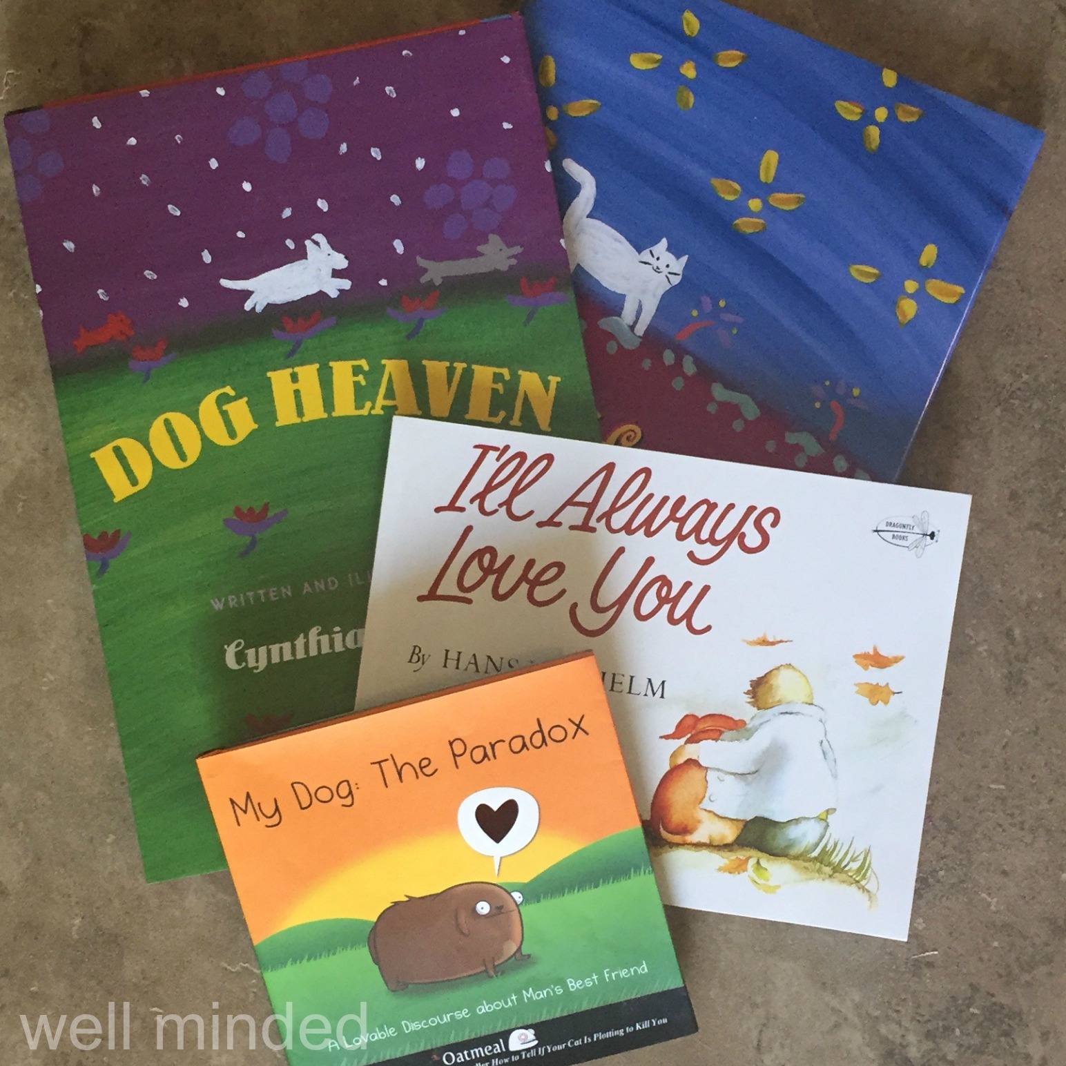 It meant the world to me that a new client read about our loss and took the time and effort to purchase special books for us.