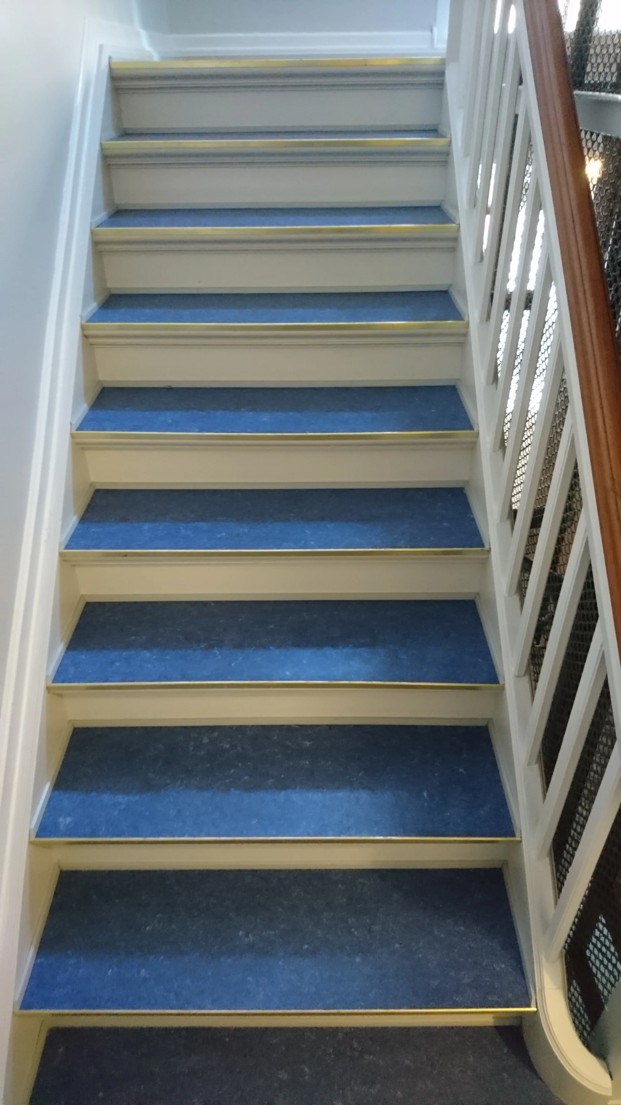 Trappe færdig med linoleum