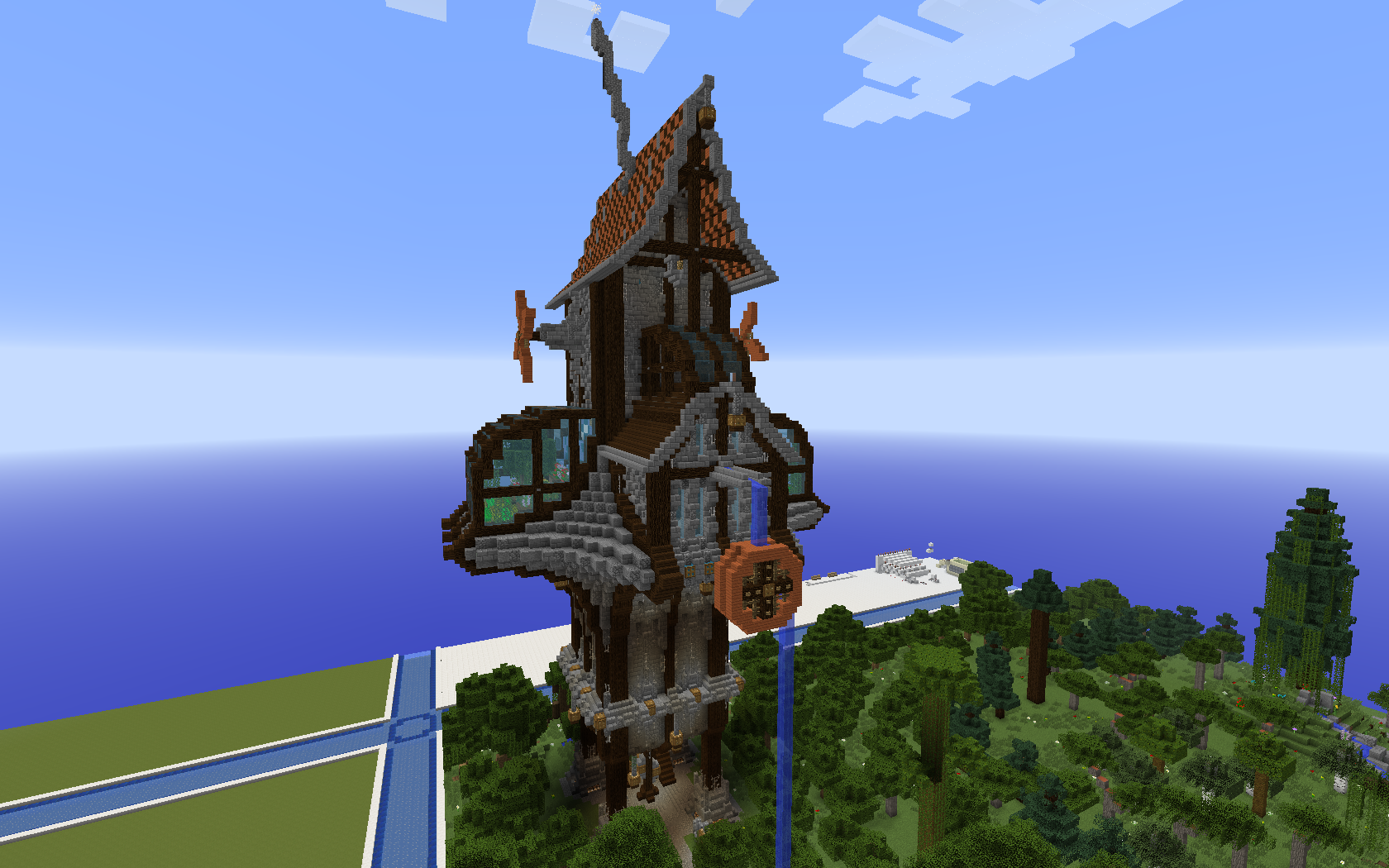 minecraft wizard tower