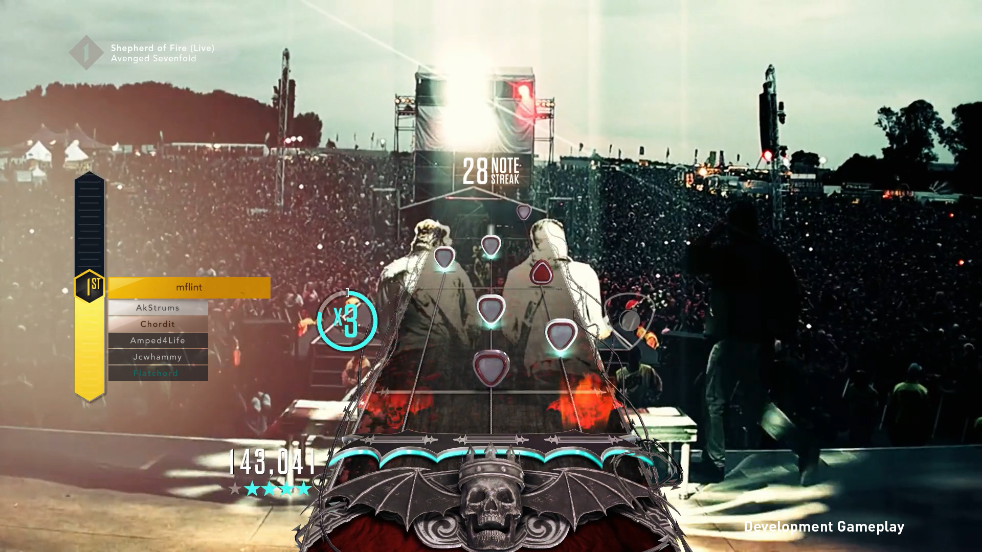 GHTV mode allows you to compete online and level up for some customization options