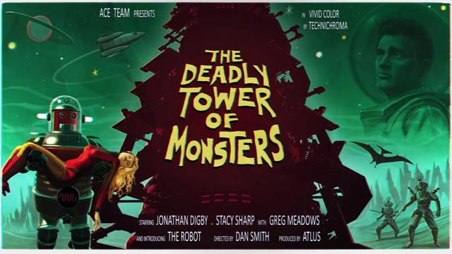 The Deadly Tower of Monsters Brings it's A-Game with B-Movie Charm