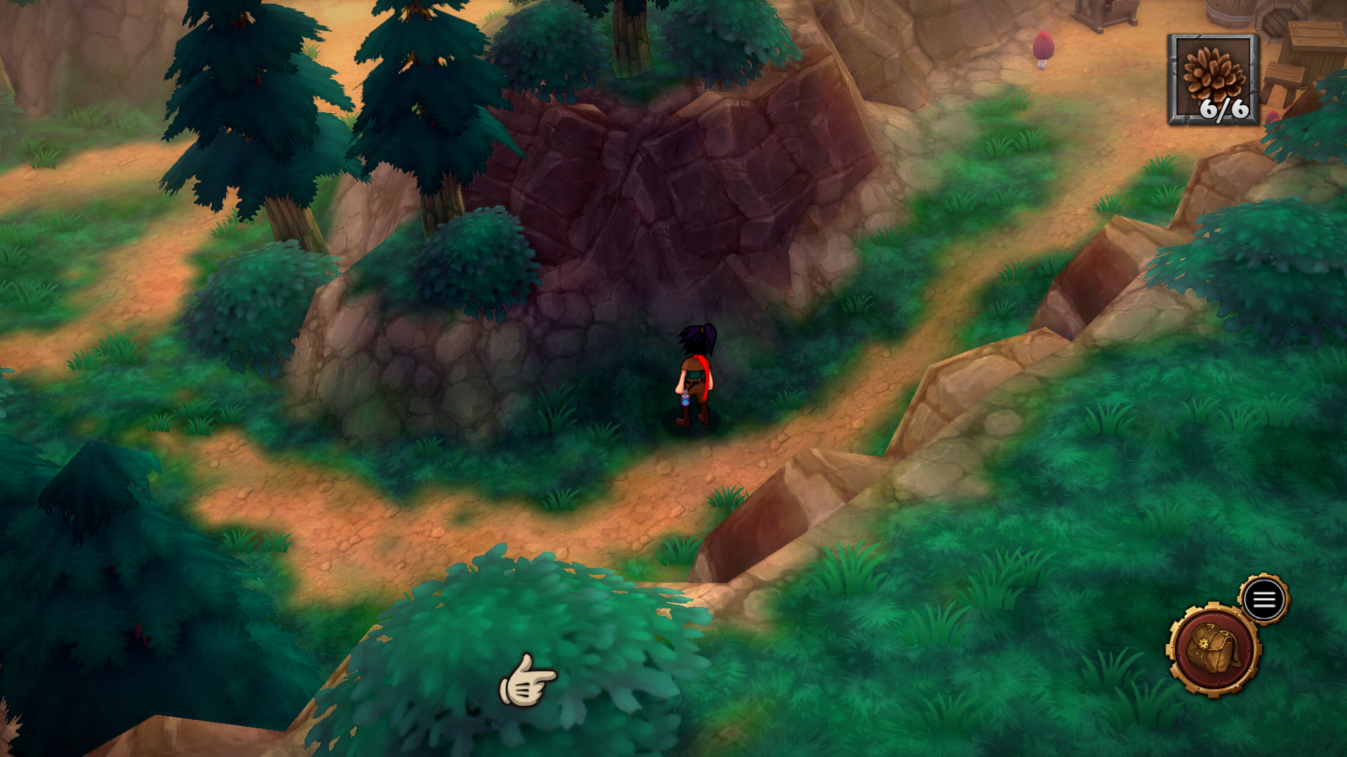 The game has pretty beautiful visuals.... assuming you don't get a glitch you spoil things a little