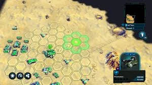 ACTUAL HEXs. IN A CONSOLE WARGAME!