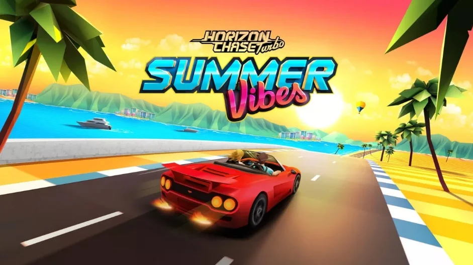 Horizon Chase Turbo Releases it’s first DLC: “Summer Vibes” 