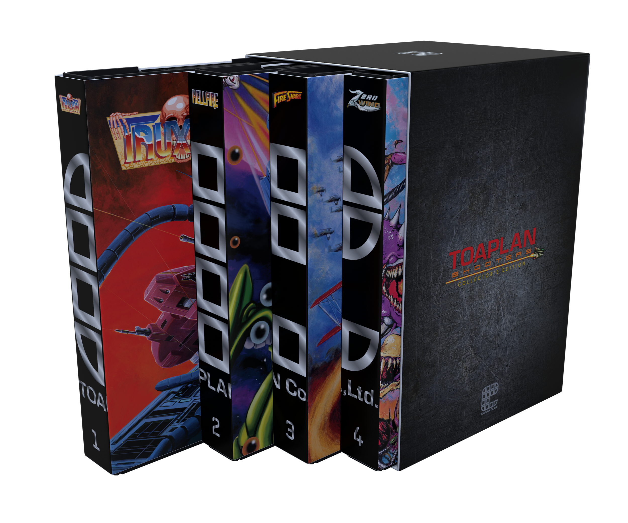 Toaplan Shooters master slipcase with cases 3.png