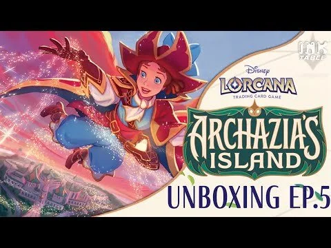 Disney Lorcana Archazia's Island Unboxing Ep. 5 | The Ink Table Podcast