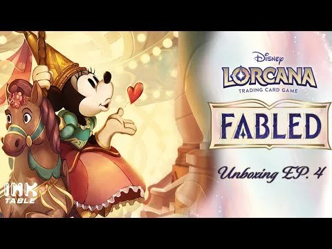 Disney Lorcana Fabled Unboxing Ep.4 | The Ink Table Podcast