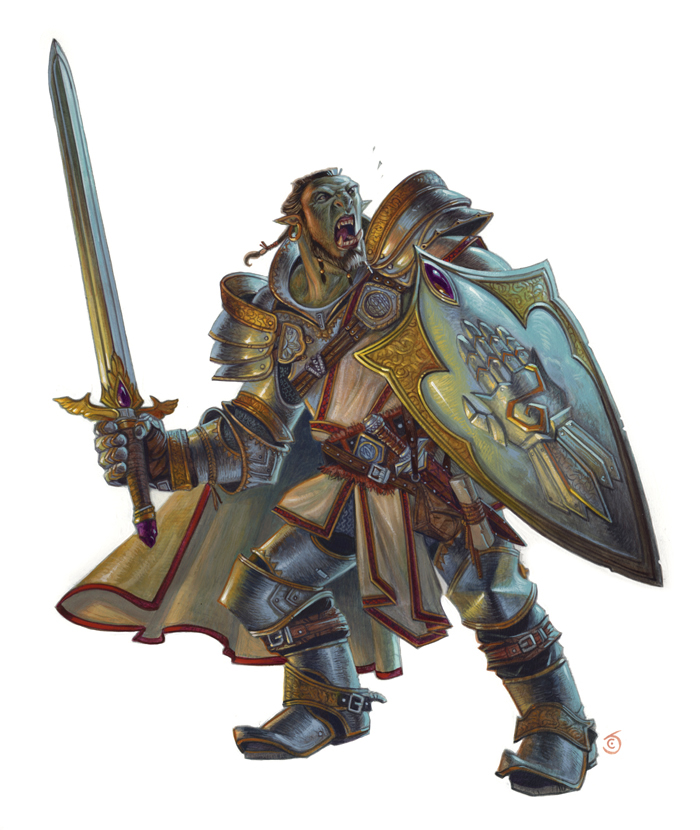 Half-Orc Paladin